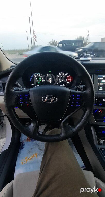 Hyundai Sonata, 2.0 L, 9.8 kWh, 2017 il, 129 000 km — Avtomobillər, Bakı (11)