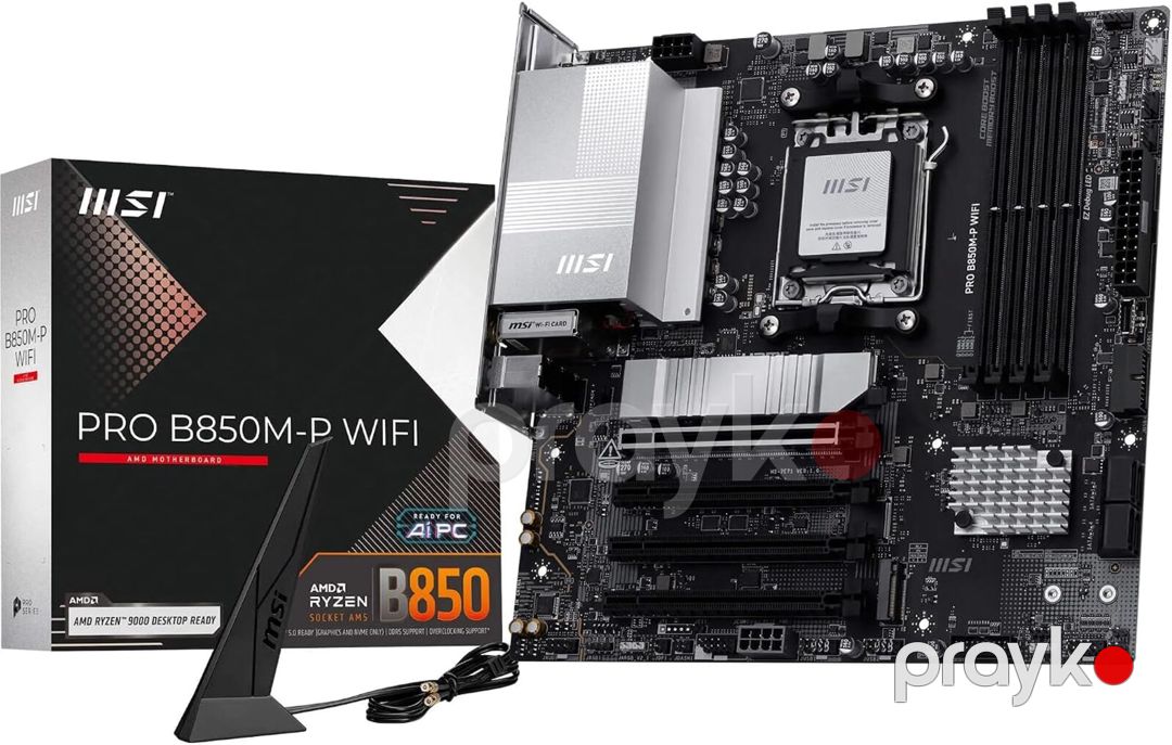Ana plata Msi pro B850M-P wifi — Kompüterlər və noutbuklar, Bakı (2)