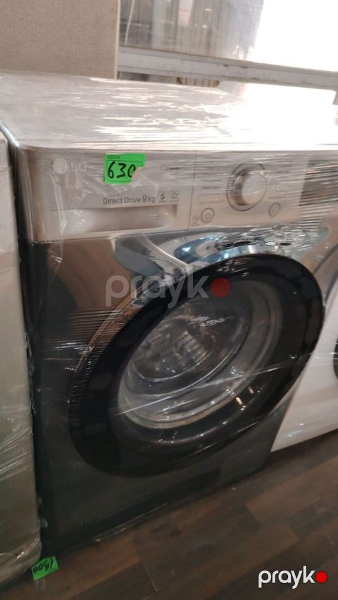 LG paltaryuyan maşın – ön yükləməli, 9 kq tutum - Direct Drive motor — Digah