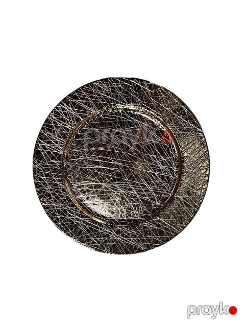 Qablar üçün altlıq FS-1247, plastik, qara, 35x35 sm — Bakı