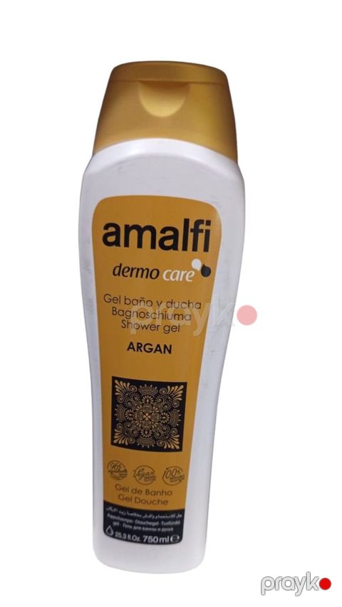 Duş üçün gel Amalfi Dermo Care Argan, 750 ml — Bakı