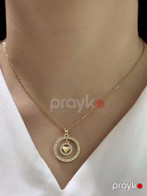 Kulonlu zəncir Stainless Steel 2150000015028_X101501, qızılı — Bakı