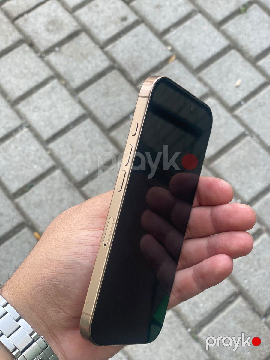 Apple iPhone 16 Pro Desert Titanium 128GB/8GB — Smartfonlar, Mingəçevir (5)