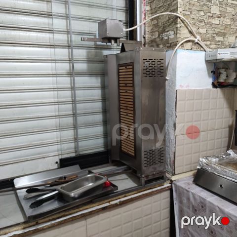 Fast-food avadanlıqları paketi - Şaquli dönər aparatı: paslanmayan — Bakı