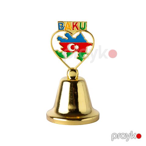 Zınqırov Avroluks AZ-510, metal, qızılı, 9 sm — Bakı