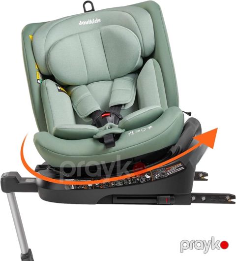 Uşaqlar üçün avtomobil kreslosu Jovikids, yaşıl, 1+ yaş — Bakı