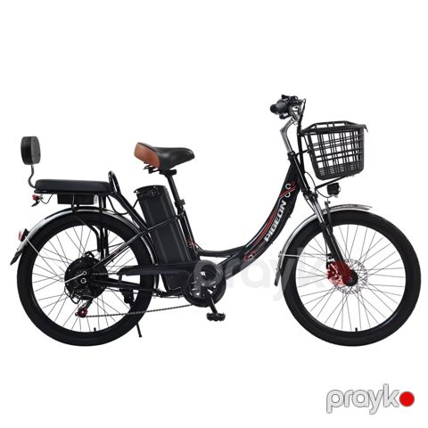 Elektrik velosiped 1-2DRY, 12 km, 120 km/s, Qara — Bakı