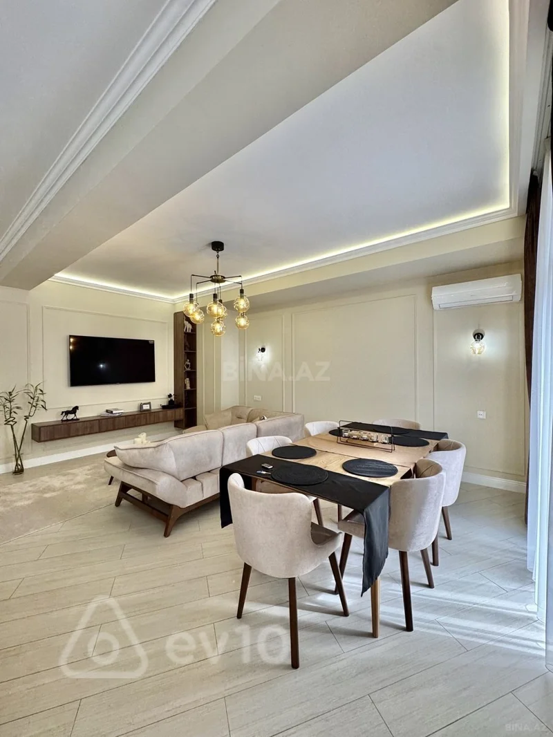 4 otaqlı mənzil, 185 m², Süleyman Vəzirov küçəsi — kirayə — Bakı