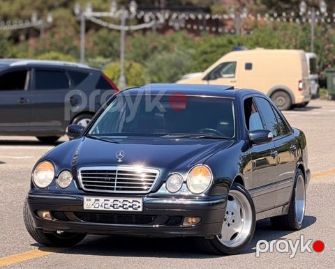 Mercedes E 320, 3.2 L, 2000 il, 327 000 km — Bakı