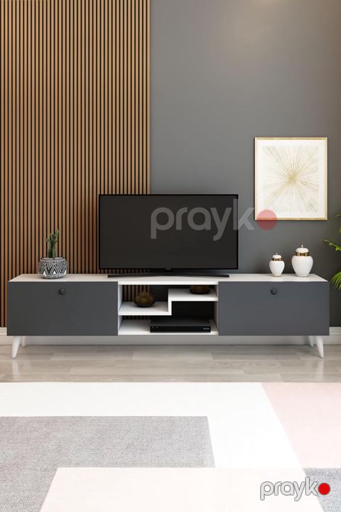 TV üçün tumba Ev Plus 12116088, Ldsp, 180x35x45 sm — Bakı