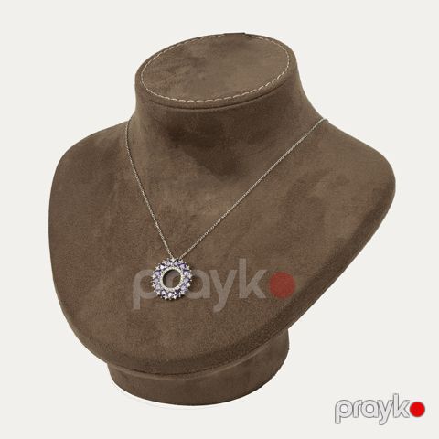 Qadın boyunbağı 6383, gümüş 925 əyar — Bakı