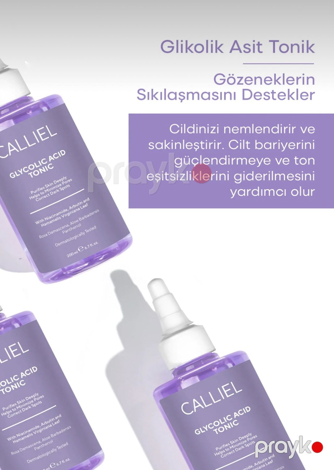 Tonik Calliel Glycolic Acid 200 ml — Mallar, Bakı (2)