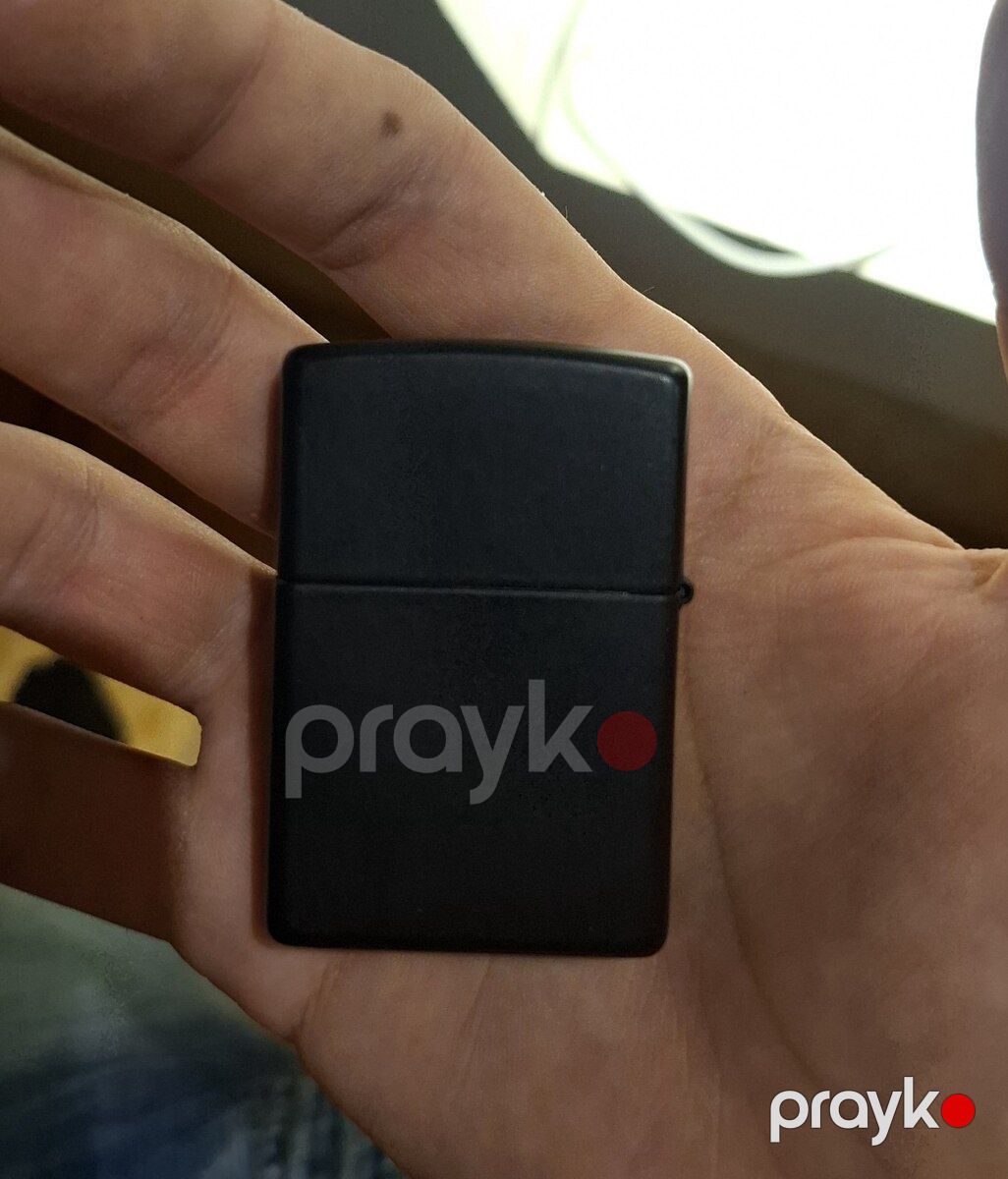 Zippo Classic Black Matte Sobranie — Şəxsi əşyalar, Bakı (5)