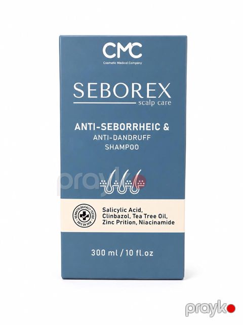 Kəpəyə qarşı şampun CMC Seborex, 300 ml — Bakı