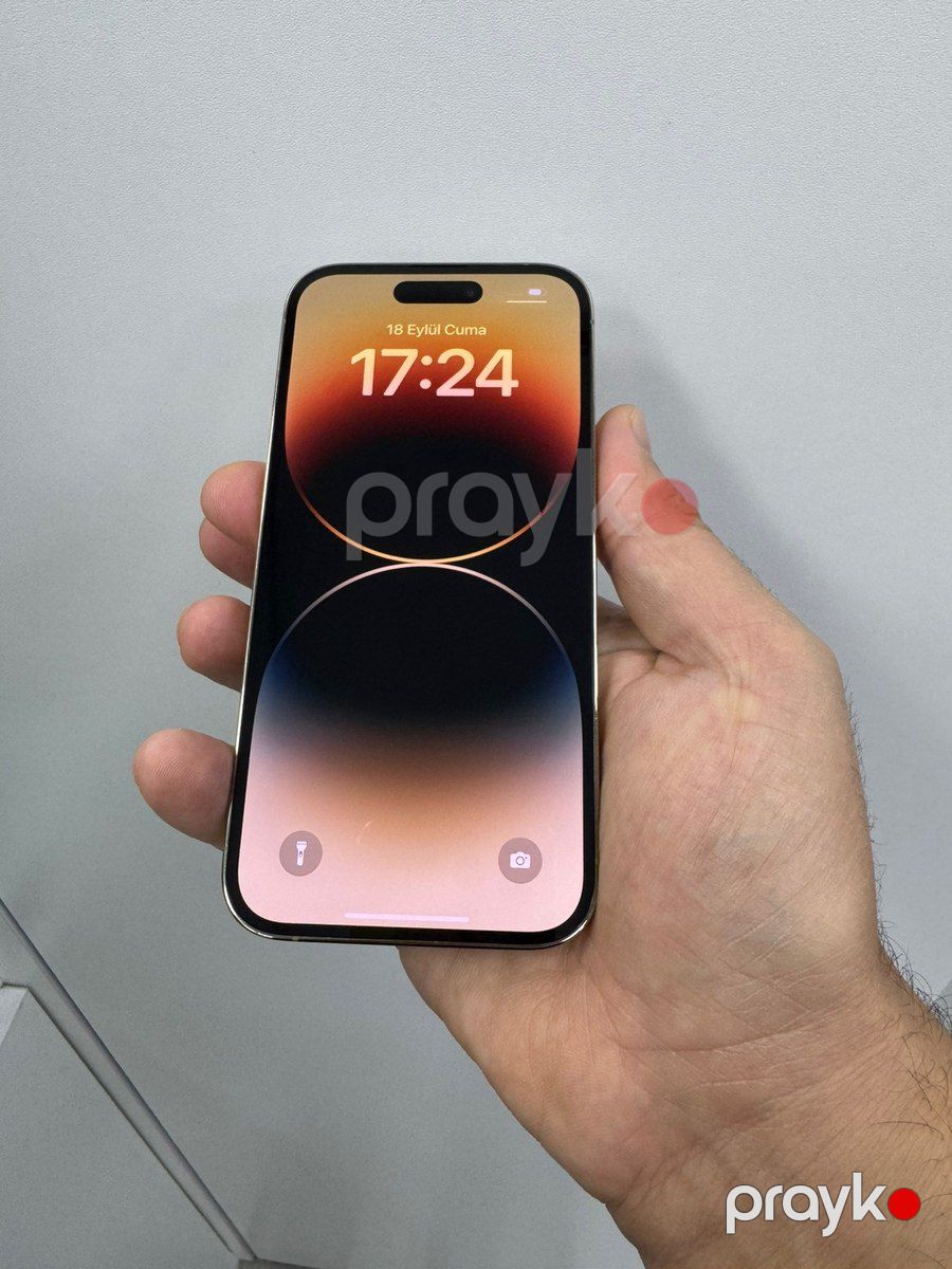 Apple iPhone 14 Pro Gold 256GB/6GB — Smartfonlar, Bakı (2)