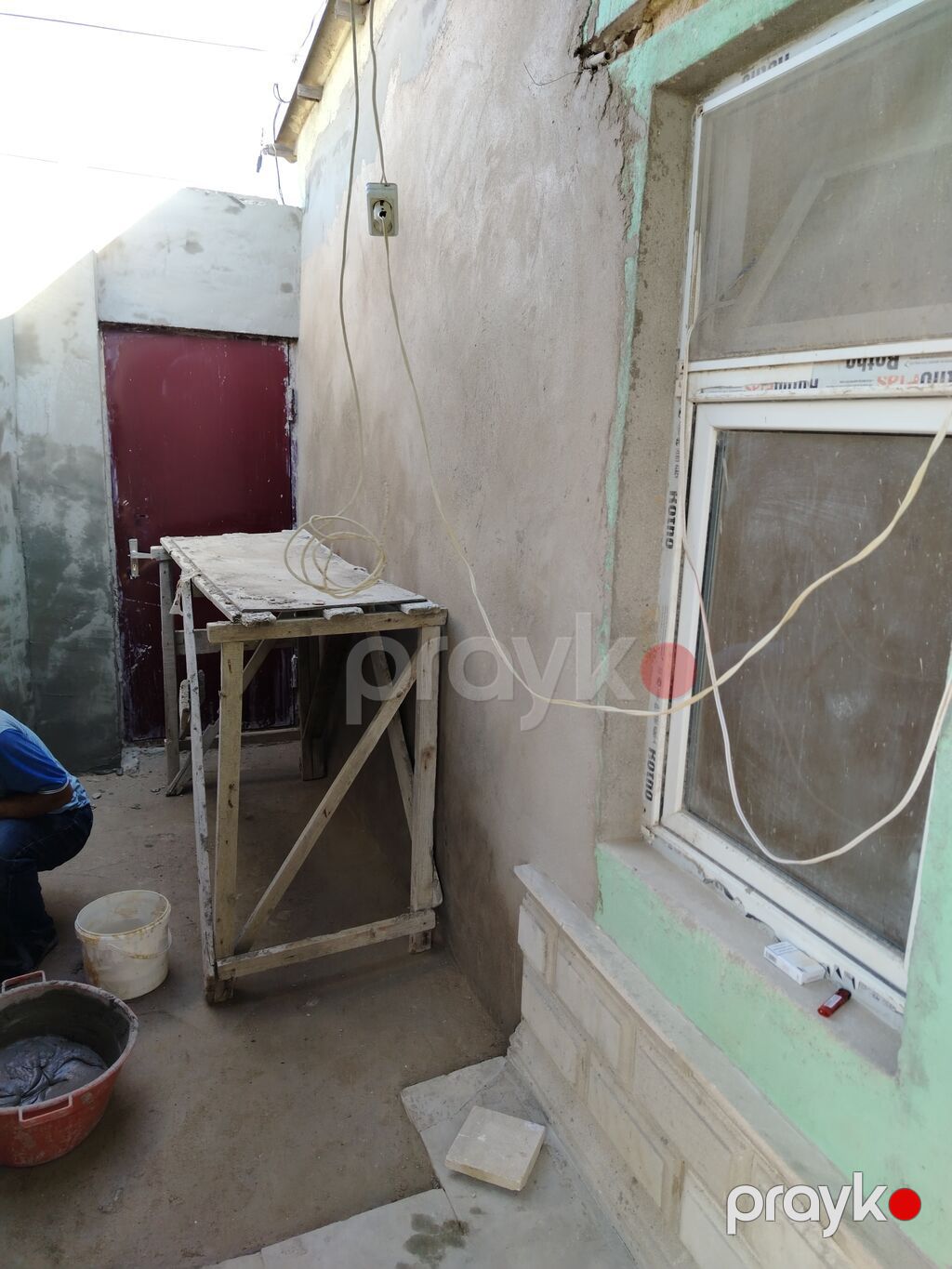 1 otaq kuxna həyət evi – daxili plan və xüsusiyyətlər Tam hazır deyil — Ev, villa, Saray (5)