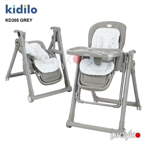 Uşaq yedizdirmə oturacağı Kidilo KD305, boz — Bakı