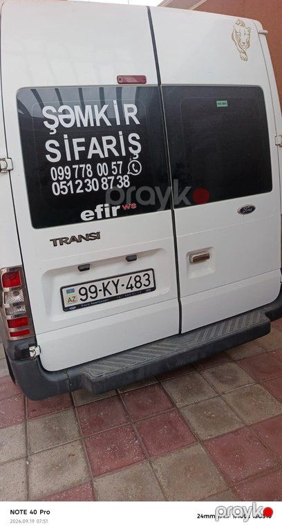 Ford Transit, 2.4 L, 2010 il, 370 000 km — Avtomobillər, Şəmkir (3)