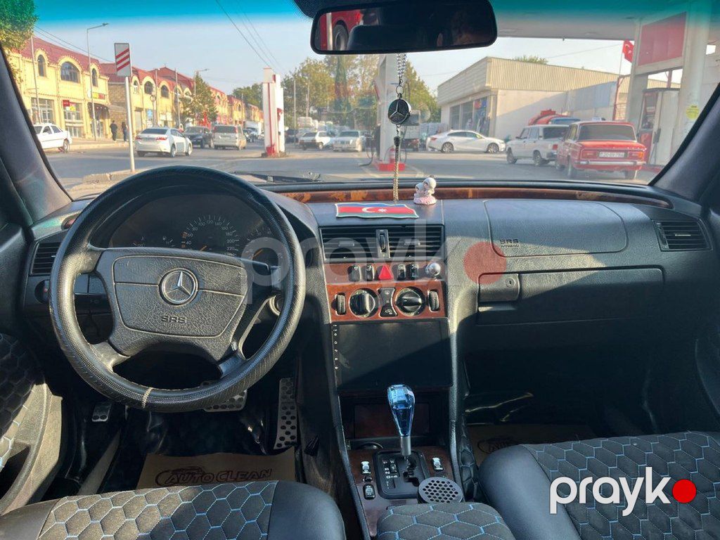 Mercedes C 200, 2.0 L, 1999 il, 306 200 km — Avtomobillər, Gəncə (9)