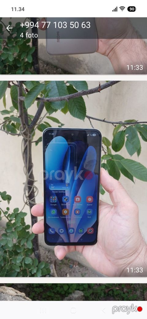 Redmi 128 GB, rəng - Gümüşü, Sənədlərlə — Bakı
