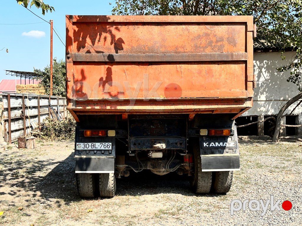 KamAz 55111, 11 L, 1990 il, 380 007 km — Yük maşınları, İmişli (6)