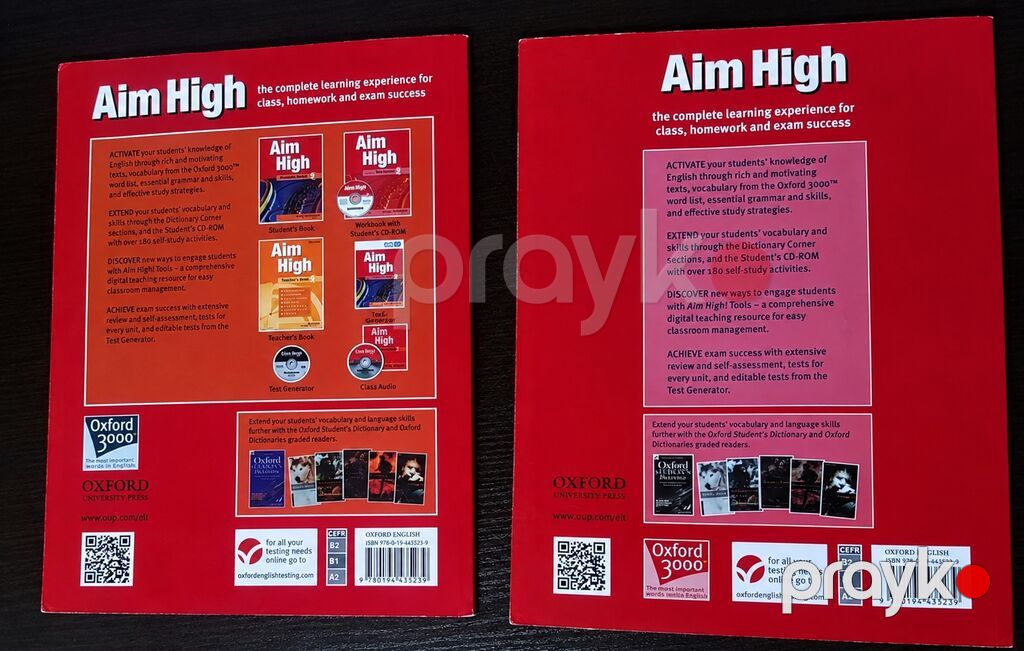 İngilis dili Aim high wordbook və student book İkisi birlikdə qiyməti — Kitablar, Bakı (2)