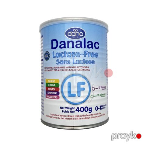Uşaq quru süd qarışığı laktozasız Danalac, 0-12 ay, 400 q — Bakı