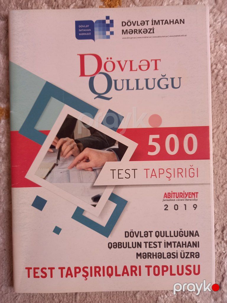 Məntiq və Dövlət Qulluğu üçün testlər — Məktəb və təhsil malları, Bakı (2)