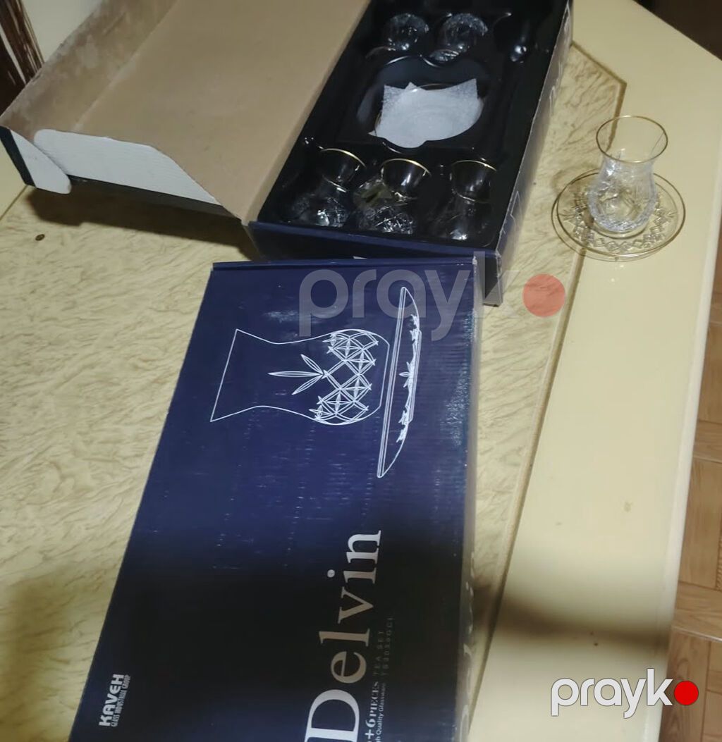 Stəkan dəsti 12 li yeni alınıb keyfiyətlidi — Qablar və mətbəx əşyaları, Bakı (2)