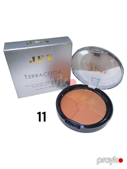 Bronzer JEV terracotta bronzing powder 11, 11 q — Bakı