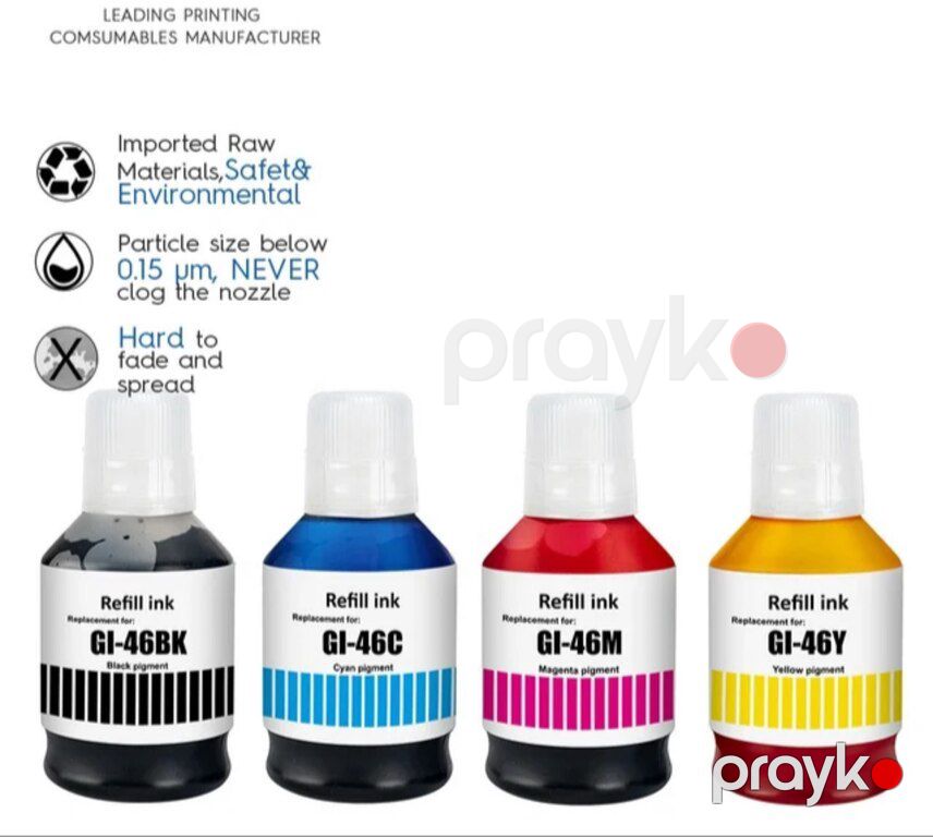 Pigment ink Canon GI-46 — Ofis texnikası və istehlak malları, Bakı (2)