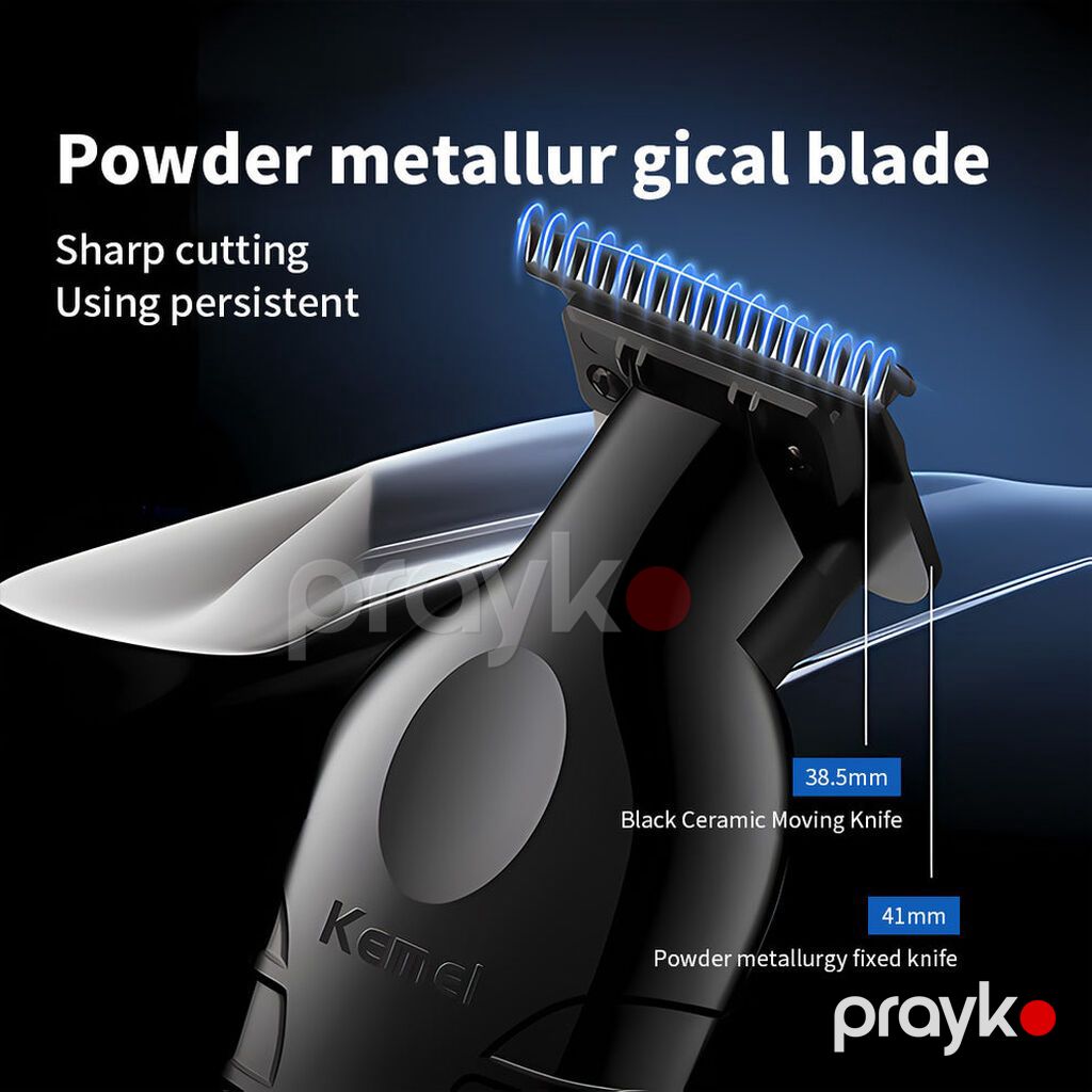 Trimmer Kemei 2299 - 2 Sürətli / 7000RPM / 1200MAH - 180 Dəqiqə / Typc — Saç kəsmə maşınları, Bakı (5)