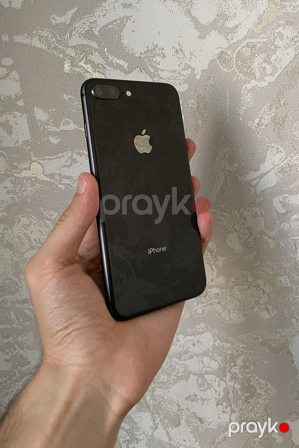 IPhone 8 Plus, 64 GB, Qara, Barmaq izi, Simsiz şarj, Sənədlərlə — Apple iPhone, Bakı (2)