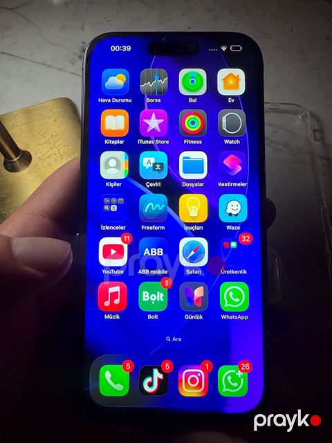Apple iPhone 15 Pro Blue Titanium 256GB/8GB — Bakı