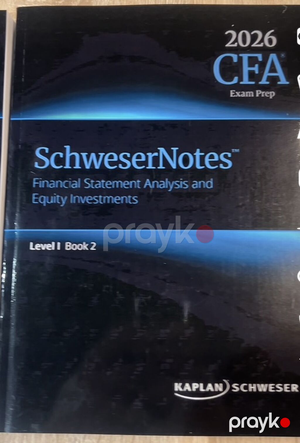 Məhsul: Kaplan Schweser – SchweserNotes, CFA Exam Prep 2026, Level I — Kitablar, Bakı (2)