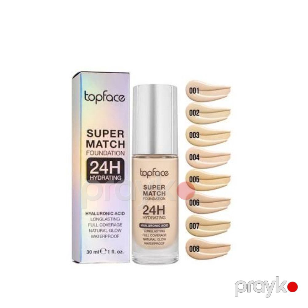 Tonal krem Topface Super Match 24H 006 Neutral, 30 ml — Mallar, Bakı (2)