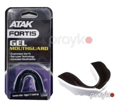 Boks kapa Atak Fortis 53915321903962, birçənəli, qara — Bakı