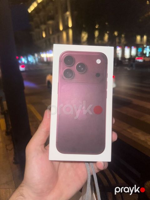 Apple iPhone 18 Pro Burgundy 256GB/12GB — Bakı