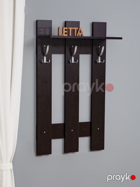 Divaryanı asılqan Letta Long Venge, 105x12х60 sm, Ldsp, qəhvəyi — Bakı