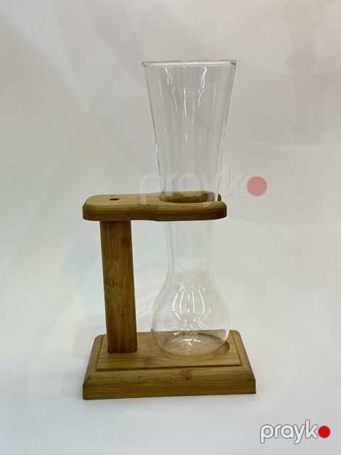 Badə pivə üçün R-784, şüşə/taxta, şəffaf, 330 ml — Bakı