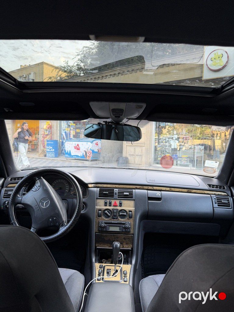 Mercedes E 200, 2.2 L, 2001 il, 460 000 km — Avtomobillər, Bakı (5)