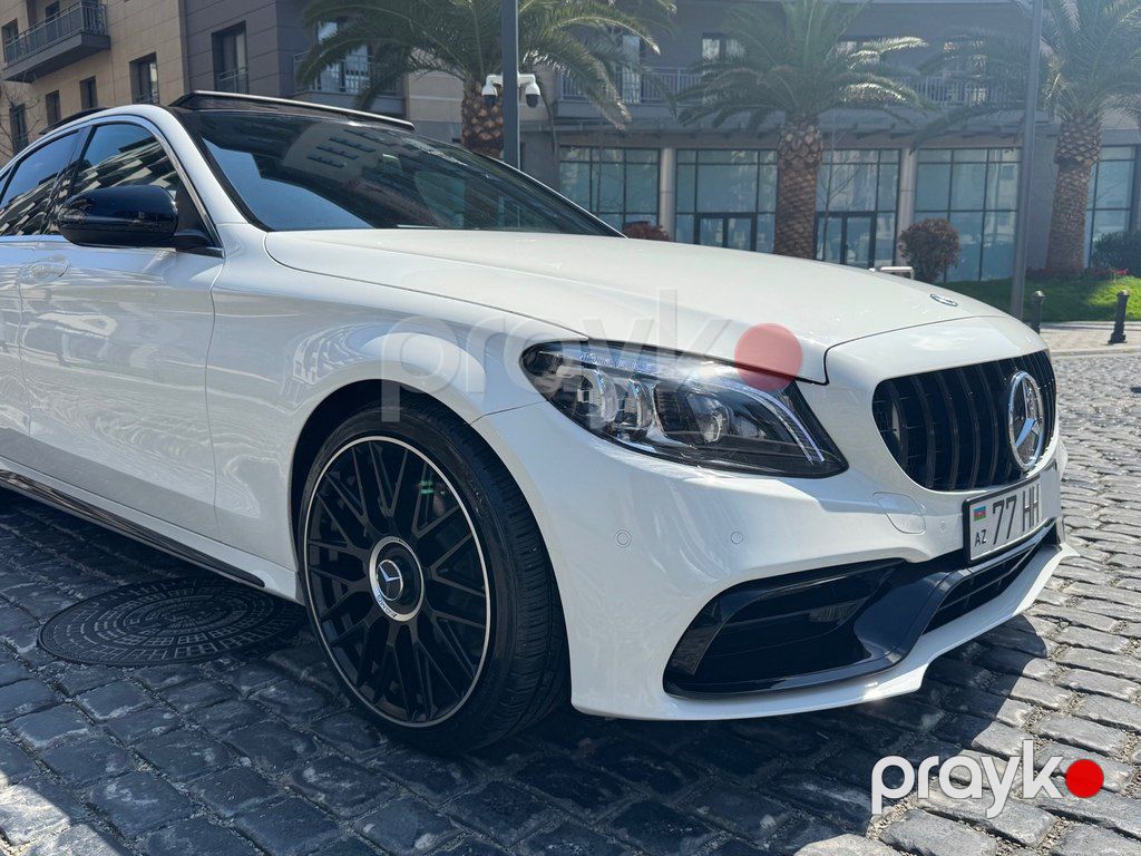 Mercedes C 300, 2.0 L, 2018 il, 152 000 km — Avtomobillər, Bakı (7)