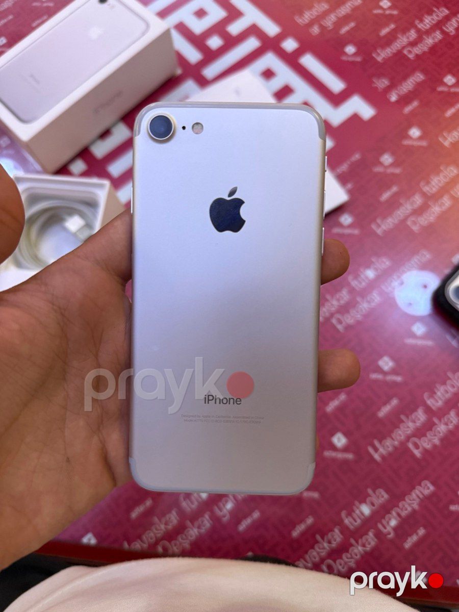 Apple iPhone 7 Silver 32GB — Smartfonlar, Bakı (7)
