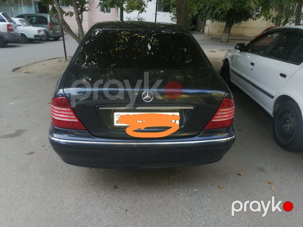 Mercedes S 320, 3.2 L, 2000 il, 320 000 km — Avtomobillər, Bakı (6)