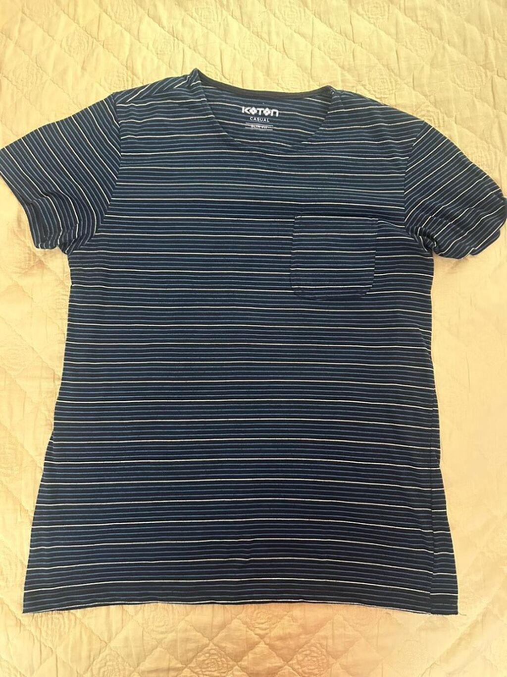 Futbolka, Emporio Armani, rəng - Mavi — Futbolka və polo, Bakı (5)