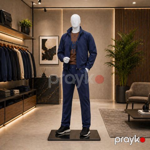 Kişilər üçün idman kostyumu 2278480, göy, poliester, ölçü L — Bakı