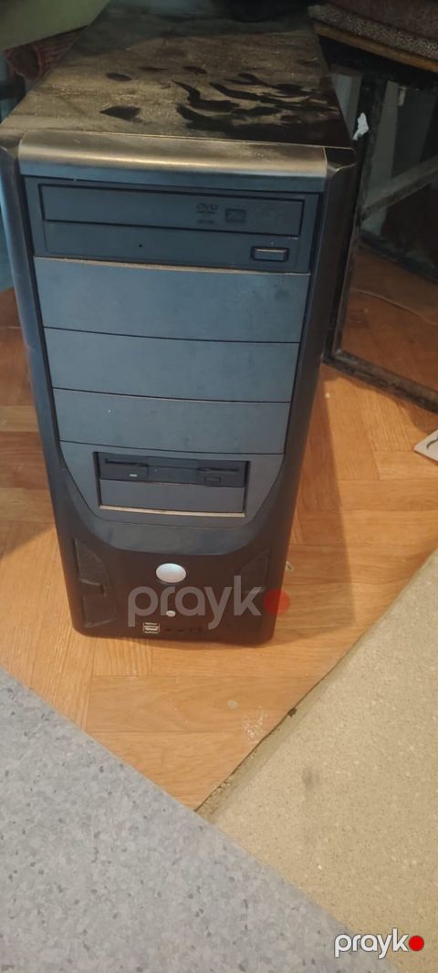 Masaüstü kompüter komplekti - Sistem bloku: ATX formatlı qara korpus — Bakı