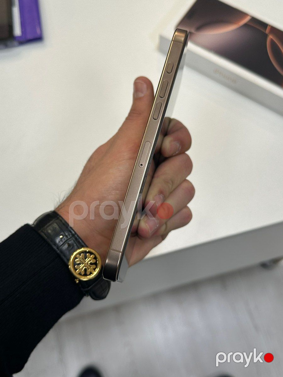 Apple iPhone 16 Pro Max Desert Titanium 256GB/8GB — Smartfonlar, Bakı (3)
