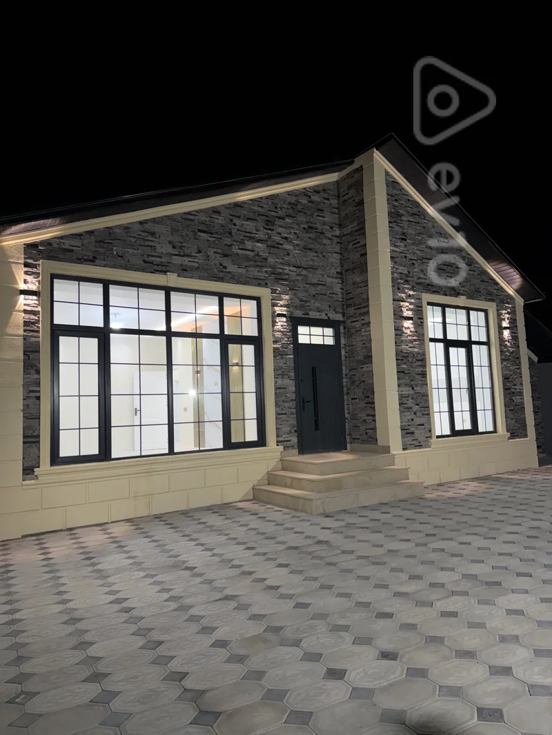 4 otaqlı həyət evi, 133 m², Binə atçılıq qəsəbəsi, Aeroport yoluna 200 metr məsafə — Bakı