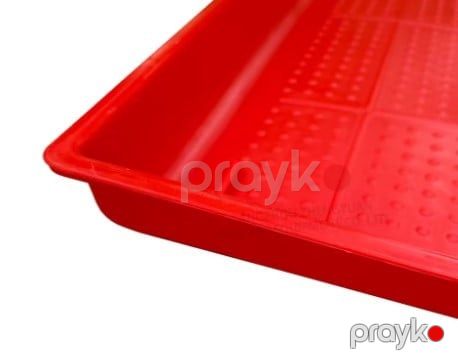 Quşlar üçün yem təknəsi, plastik, cücə və toyuqlar üçün, kvadrat prl_0403 — Mallar, Bakı (2)